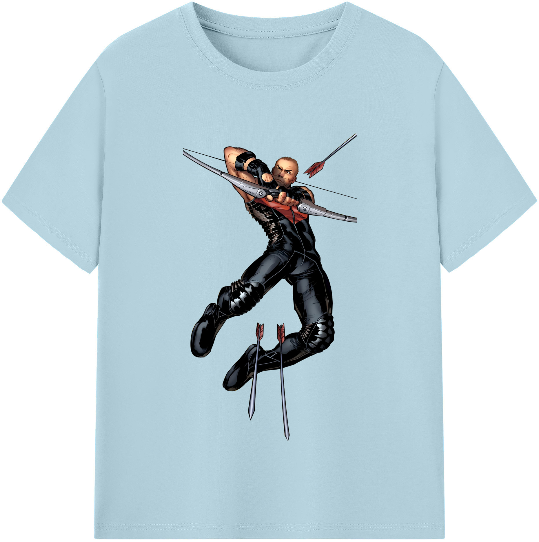 （画像用） アベンジャーズ The Avengers 綿100％半袖Tシャツ（フロントプリント）
